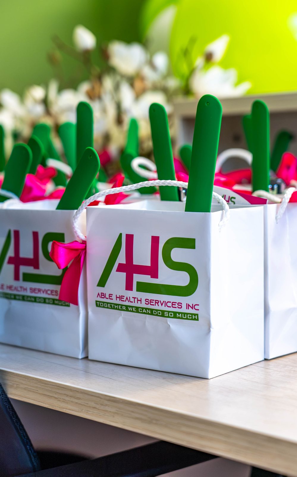 Able Health Services grand opening celebration space in Hanover, Maryland — Creative Motion Events