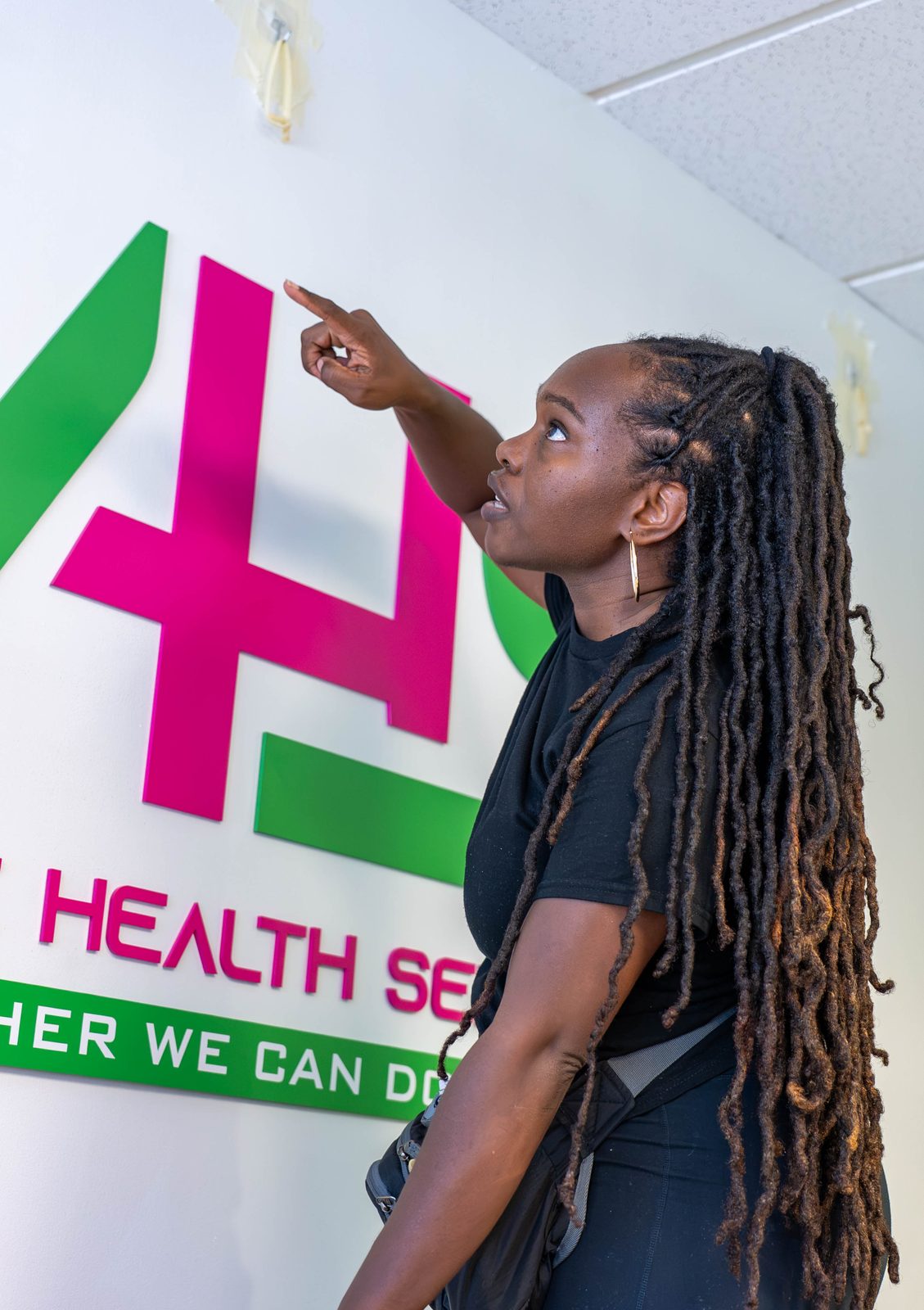 Able Health Services grand opening lobby styling in Hanover, Maryland — Creative Motion Events