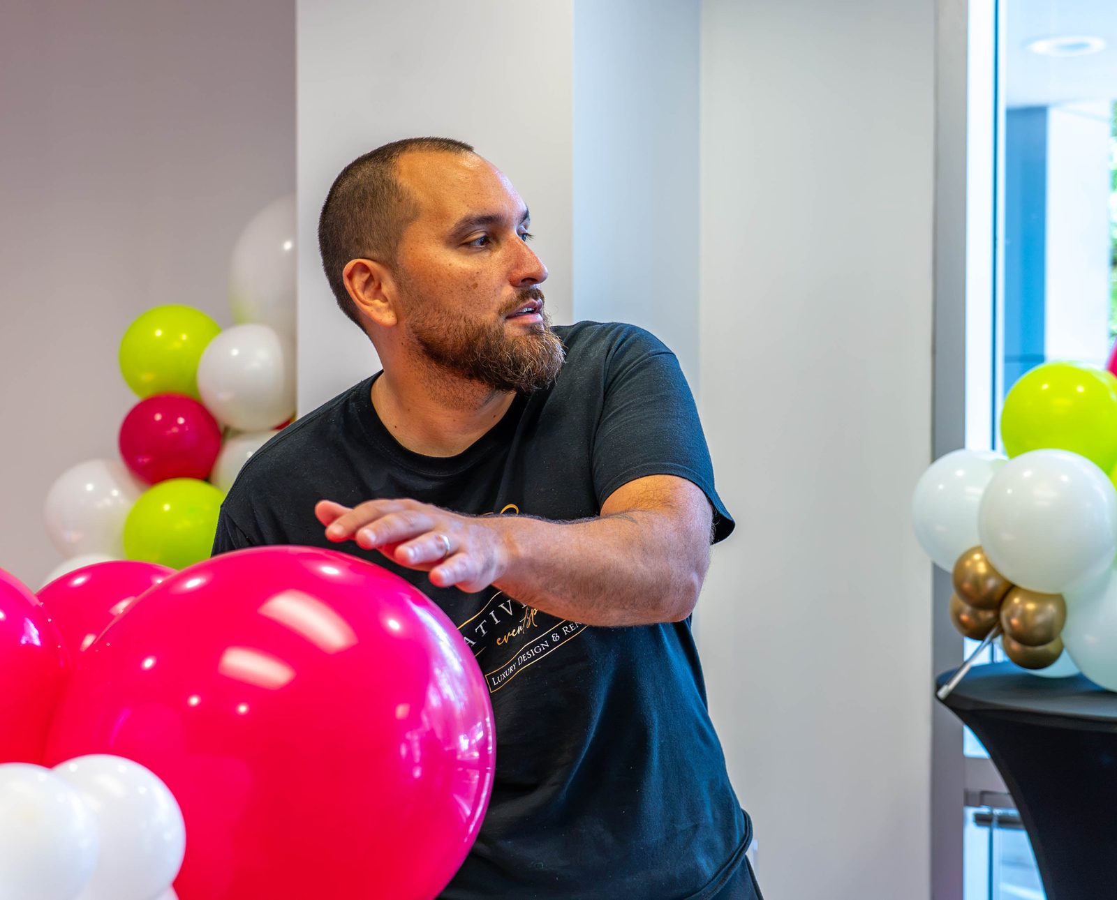 Able Health Services grand opening lounge seating in Hanover, Maryland — Creative Motion Events