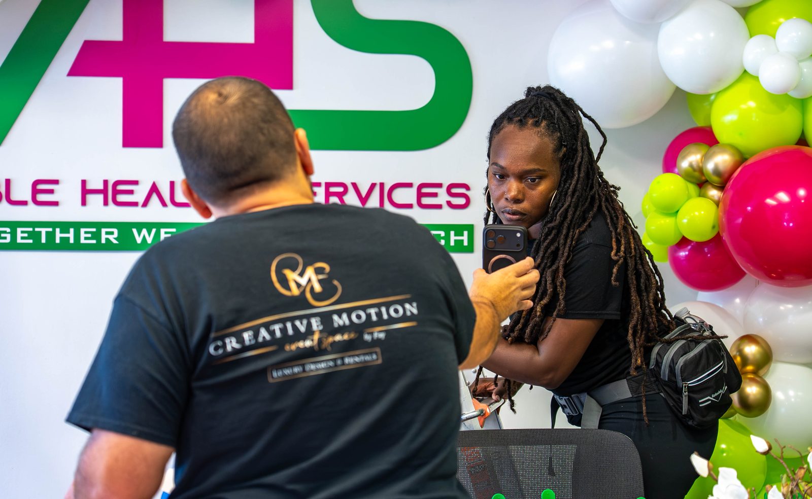 Able Health Services grand opening celebration space in Hanover, Maryland — Creative Motion Events