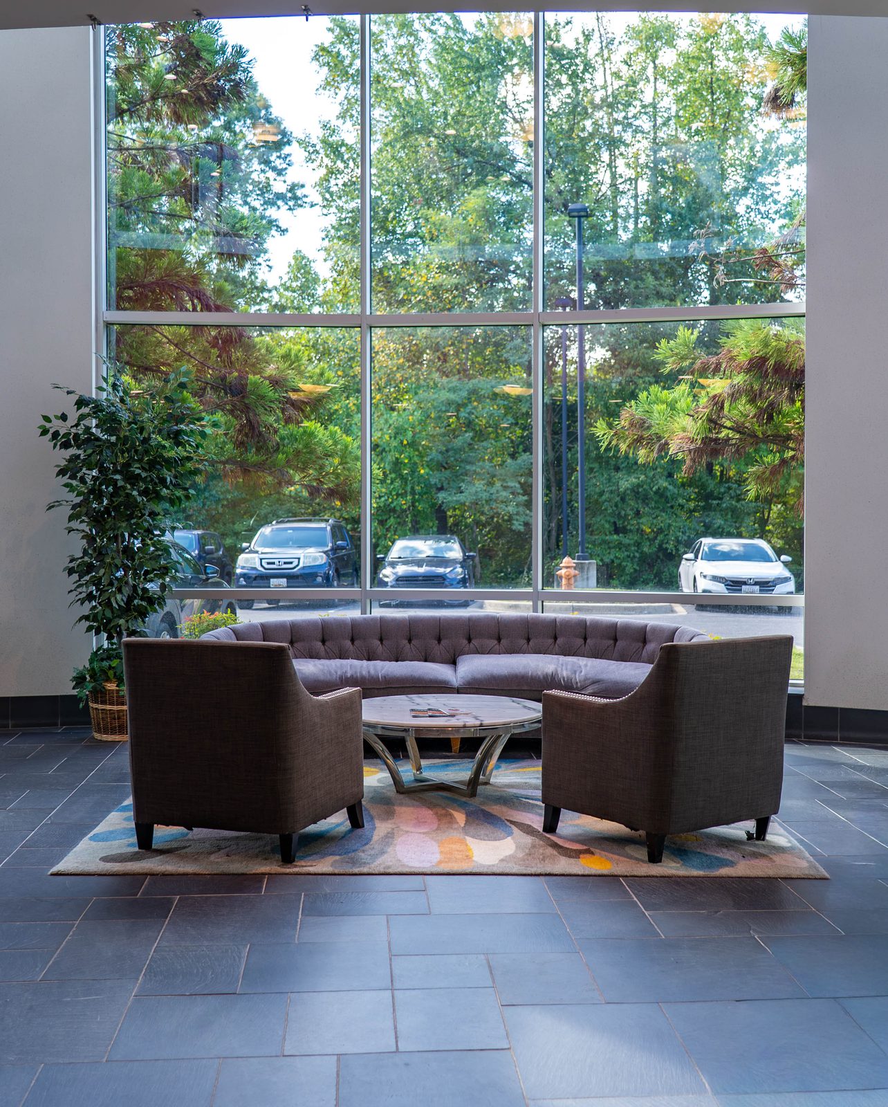 Able Health Services grand opening lobby styling in Hanover, Maryland — Creative Motion Events