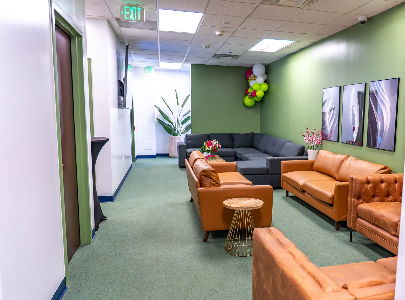 Able Health Services grand opening branding detail in Hanover, Maryland — Creative Motion Events