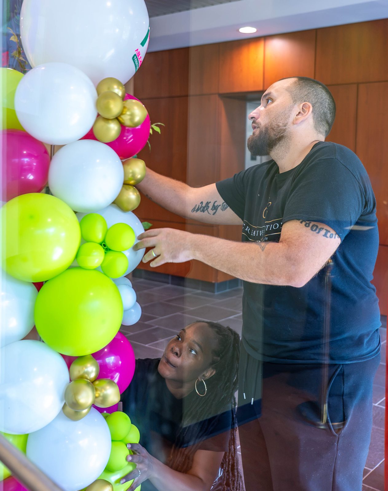 Able Health Services grand opening lobby styling in Hanover, Maryland — Creative Motion Events