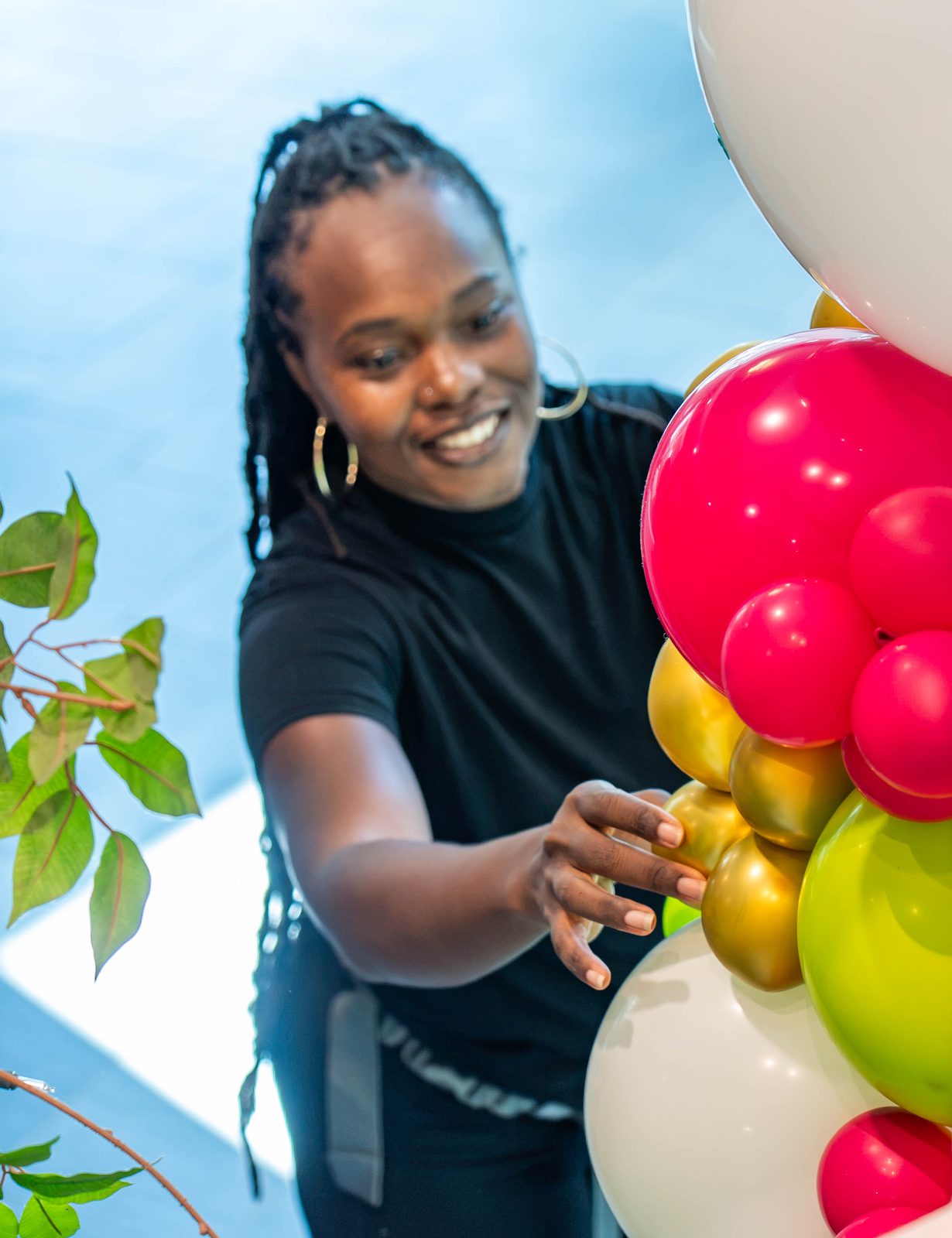 Able Health Services grand opening lobby styling in Hanover, Maryland — Creative Motion Events