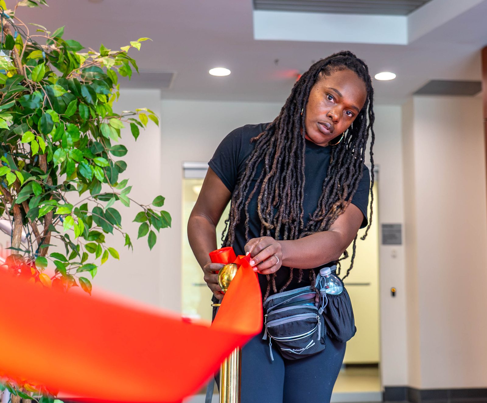 Able Health Services grand opening entry floral accent in Hanover, Maryland — Creative Motion Events