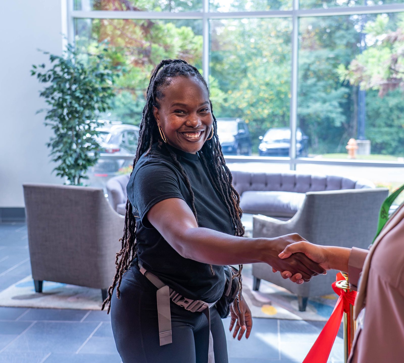 Able Health Services grand opening lounge seating in Hanover, Maryland — Creative Motion Events