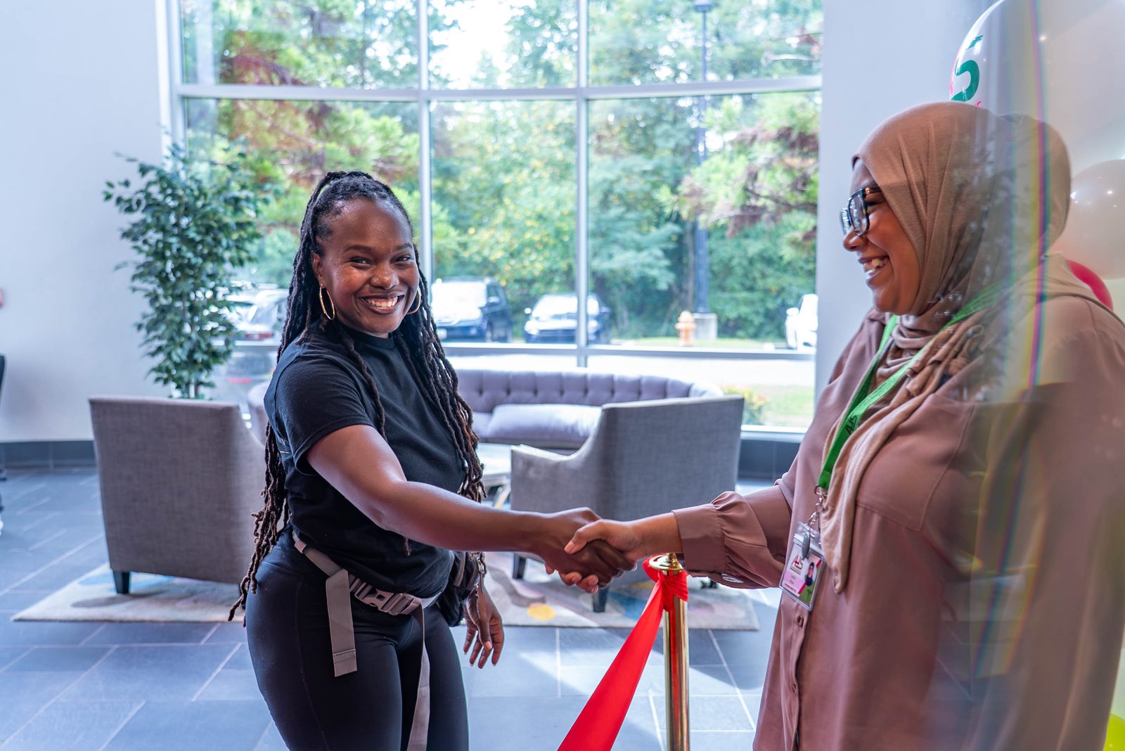 Able Health Services grand opening guest arrival moment in Hanover, Maryland — Creative Motion Events