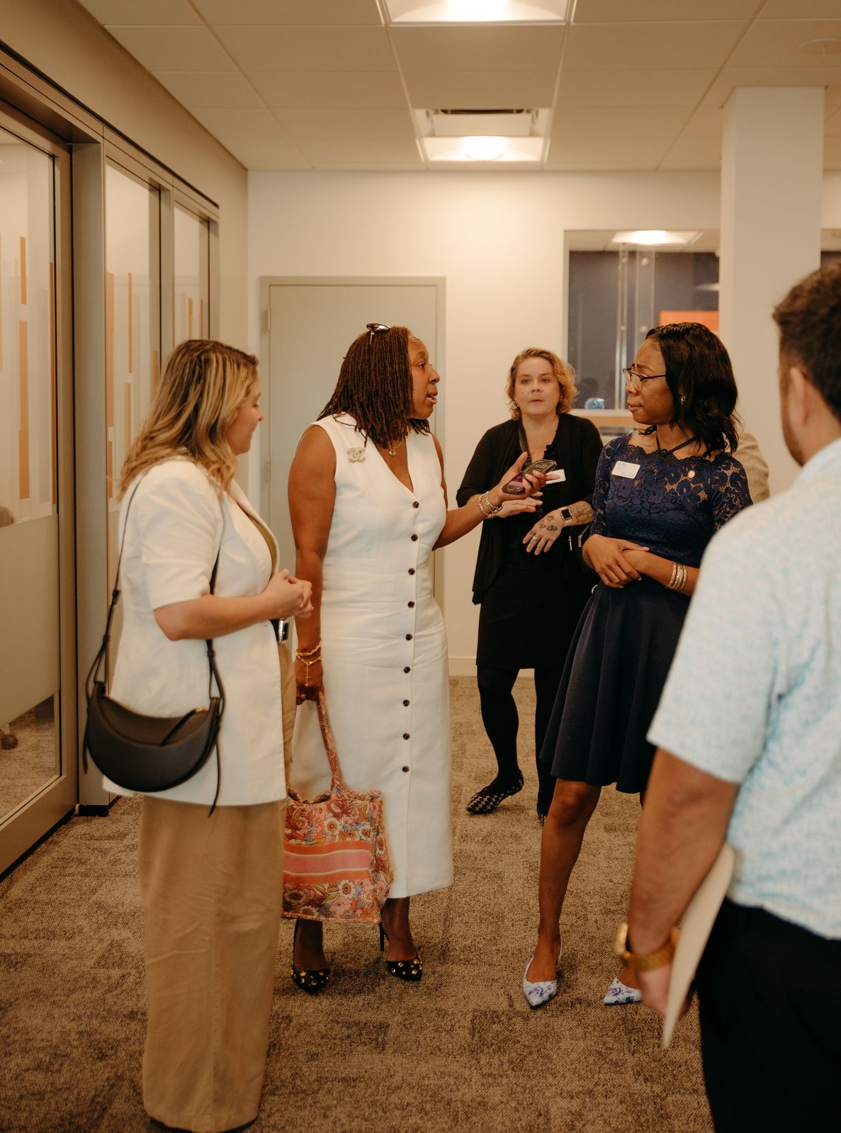 PNC Bank grand opening corporate décor in Maryland by Creative Motion Events