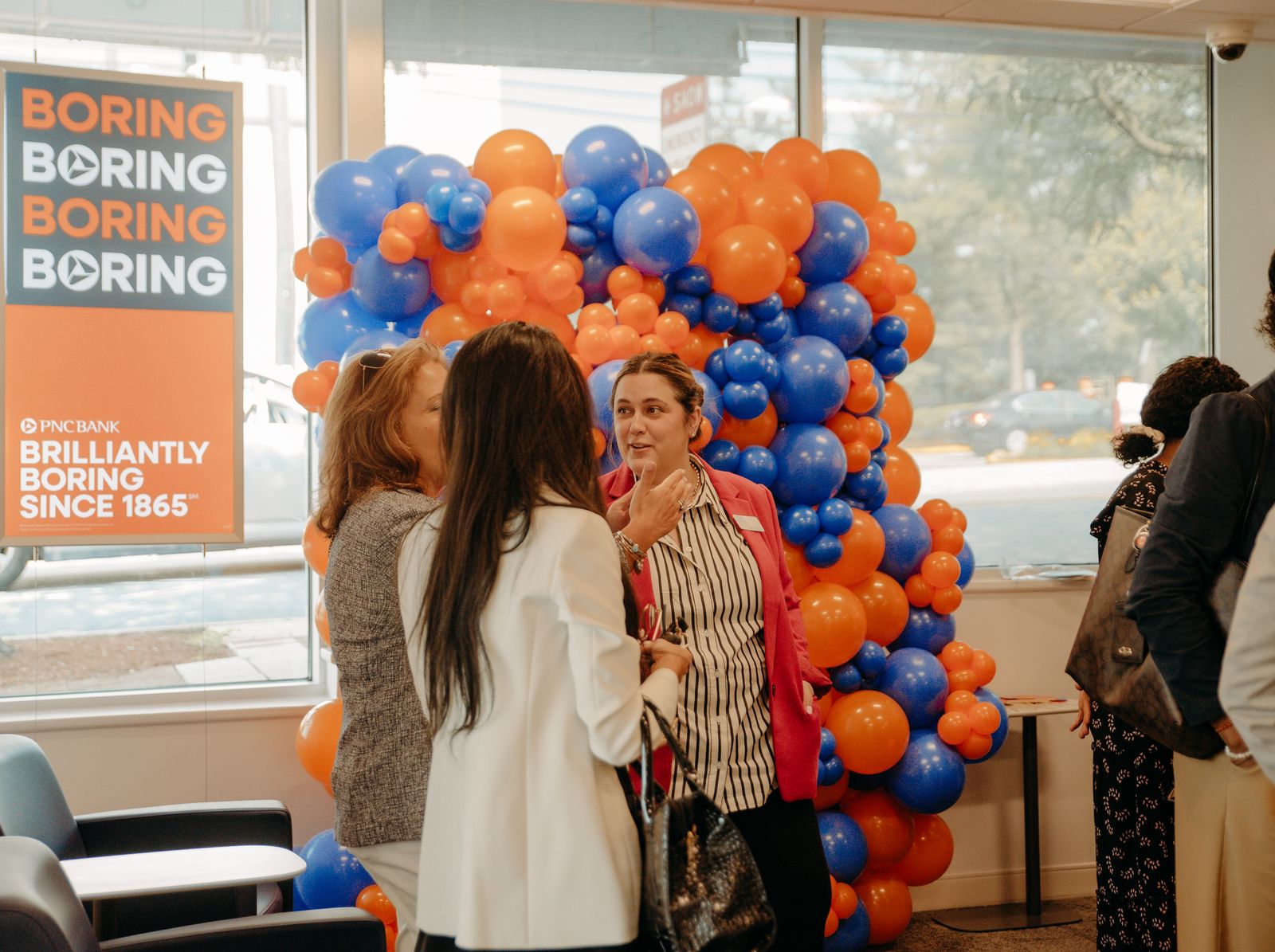 PNC Bank grand opening reception detail in Maryland by Creative Motion Events