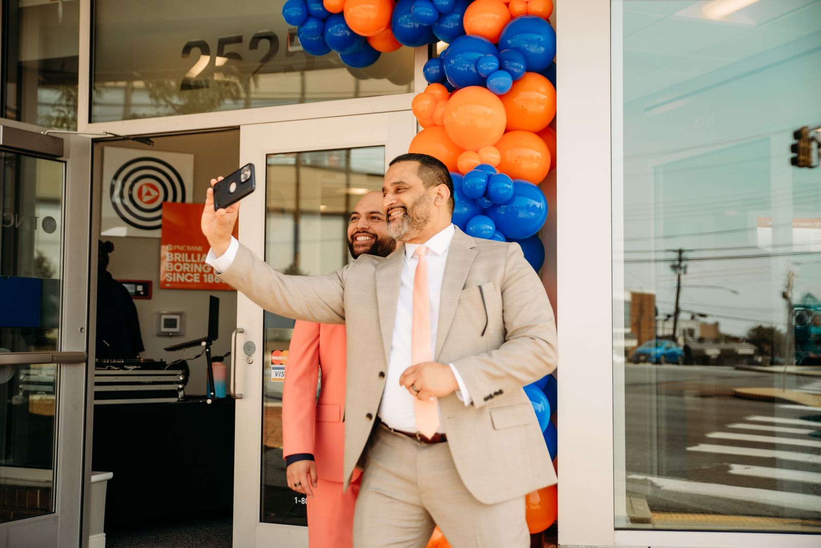 PNC Bank grand opening guest lounge in Maryland by Creative Motion Events