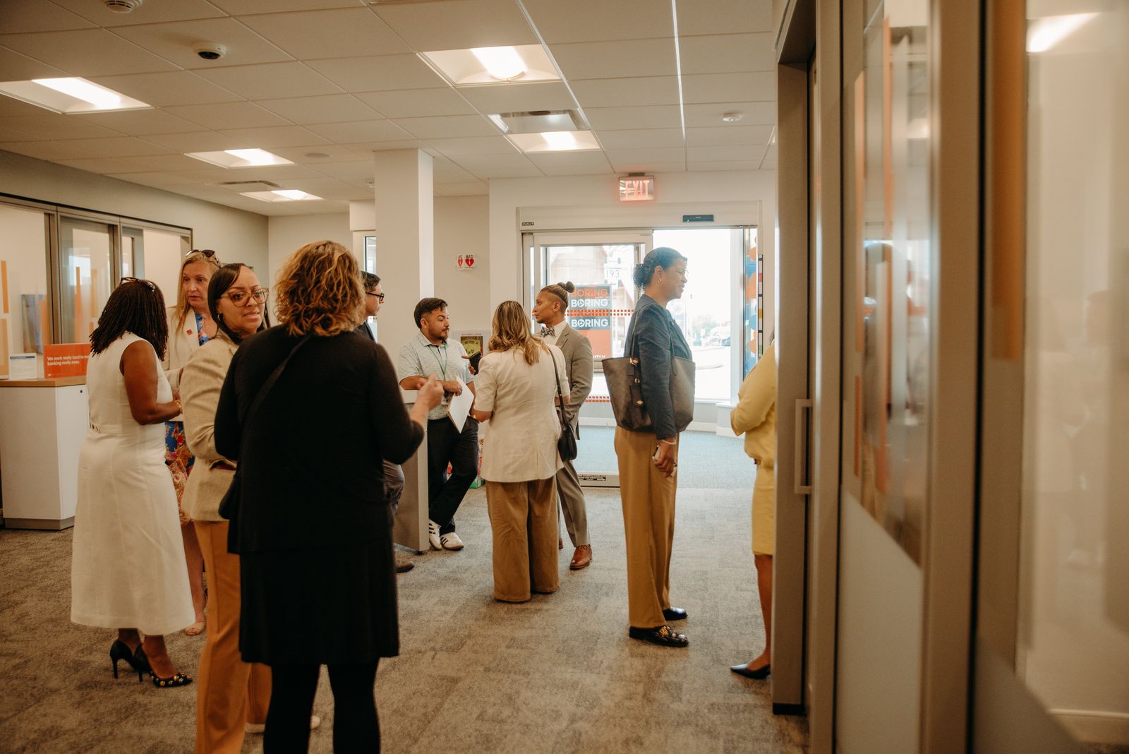 PNC Bank grand opening branch opening décor in Maryland by Creative Motion Events