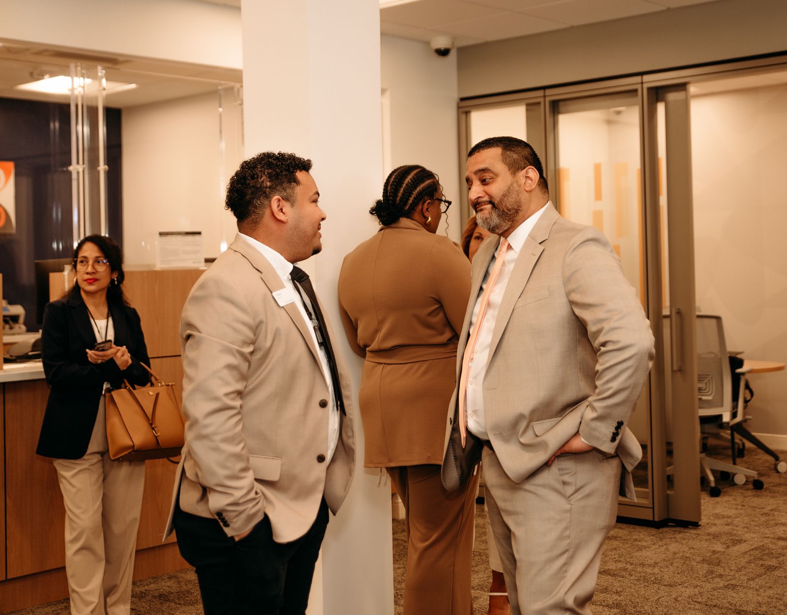 PNC Bank grand opening guest lounge in Maryland by Creative Motion Events
