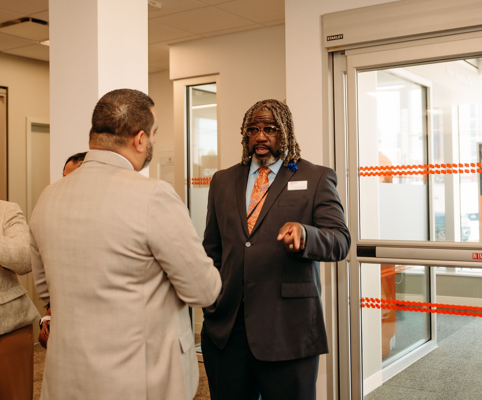 PNC Bank grand opening branding display in Maryland by Creative Motion Events