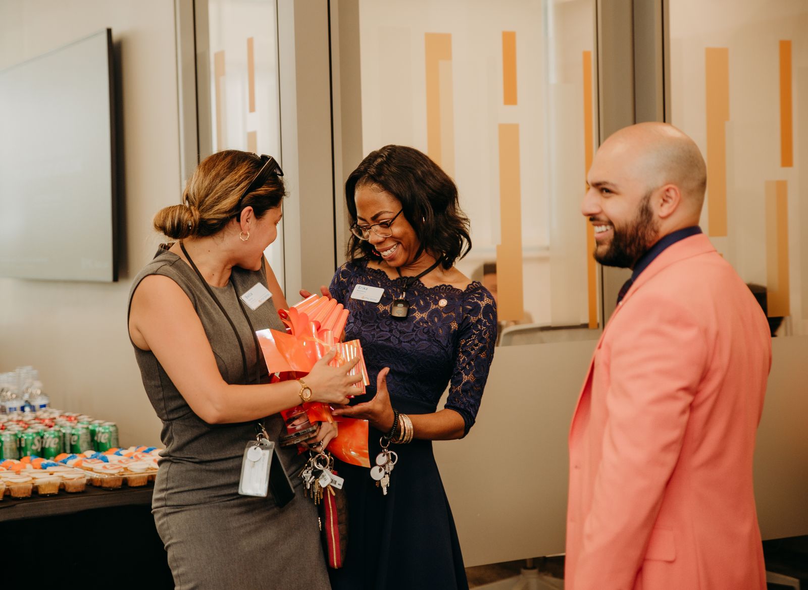 PNC Bank grand opening lobby styling in Maryland by Creative Motion Events