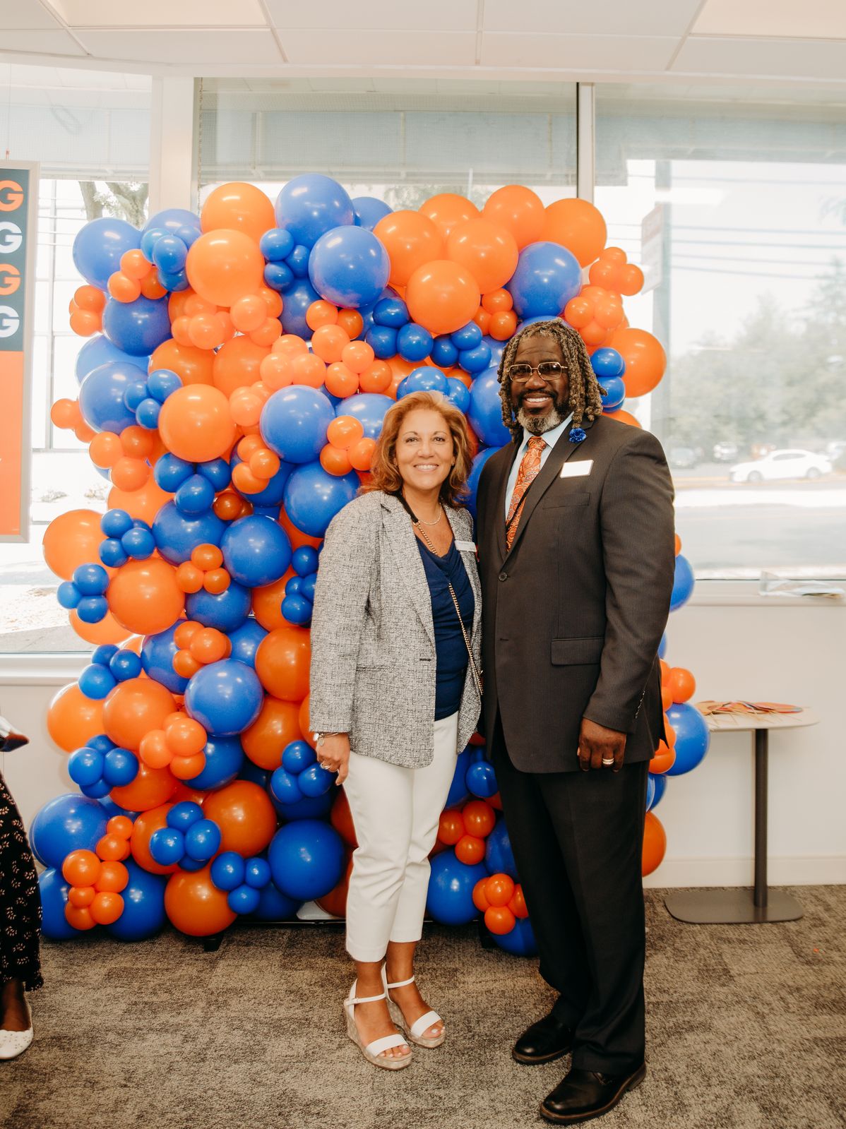 PNC Bank grand opening branding display in Maryland by Creative Motion Events