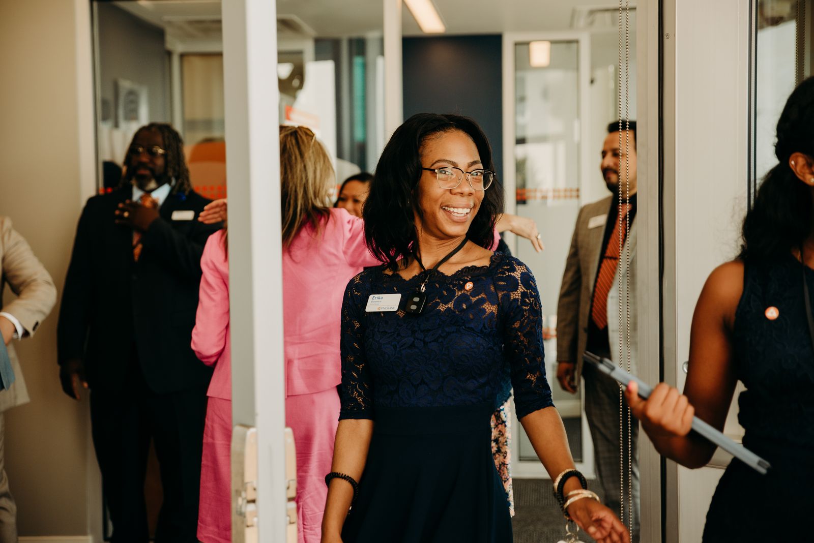 PNC Bank grand opening branch opening décor in Maryland by Creative Motion Events