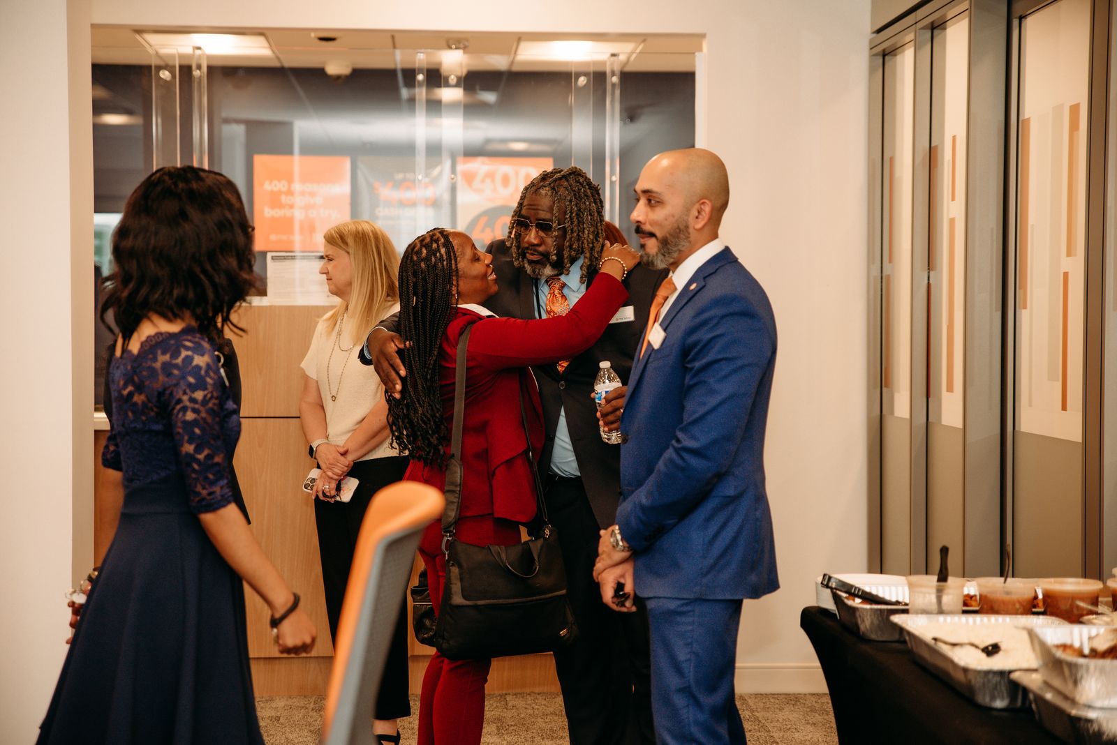 PNC Bank grand opening entry design in Maryland by Creative Motion Events