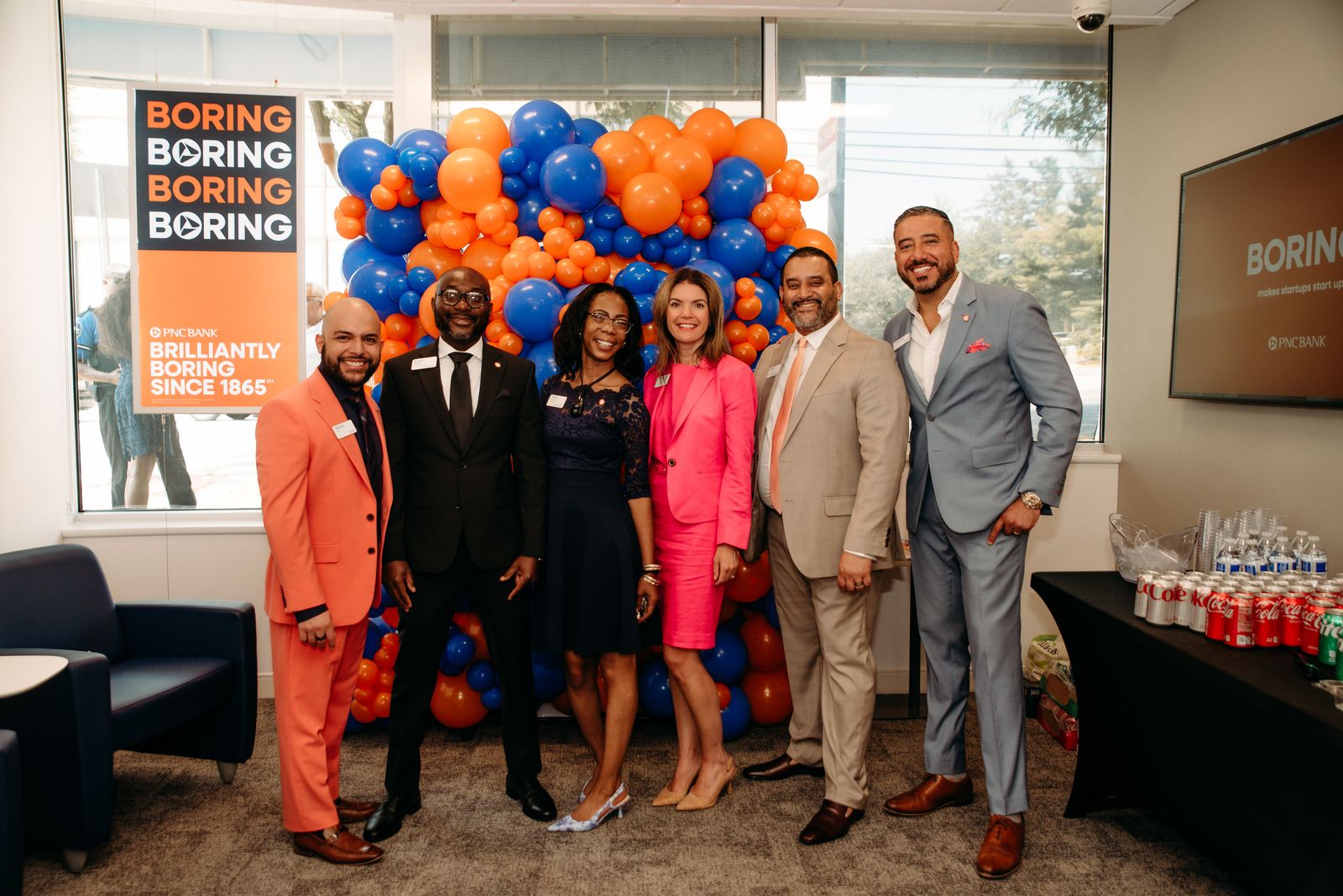 PNC Bank grand opening reception detail in Maryland by Creative Motion Events