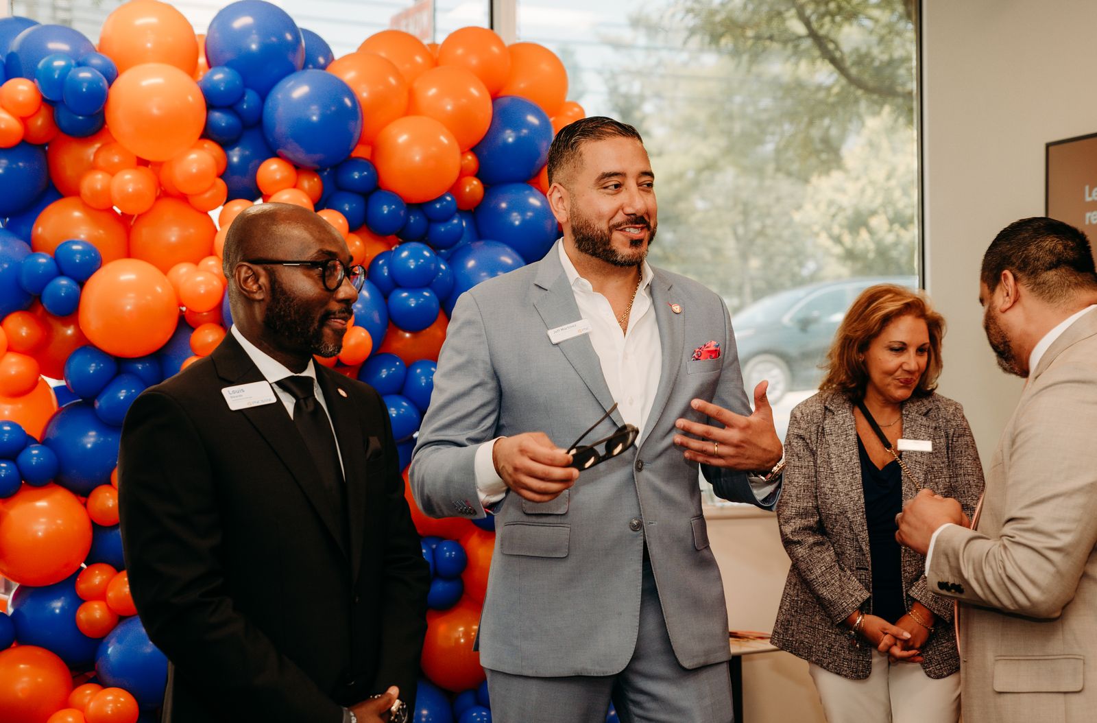 PNC Bank grand opening lobby styling in Maryland by Creative Motion Events