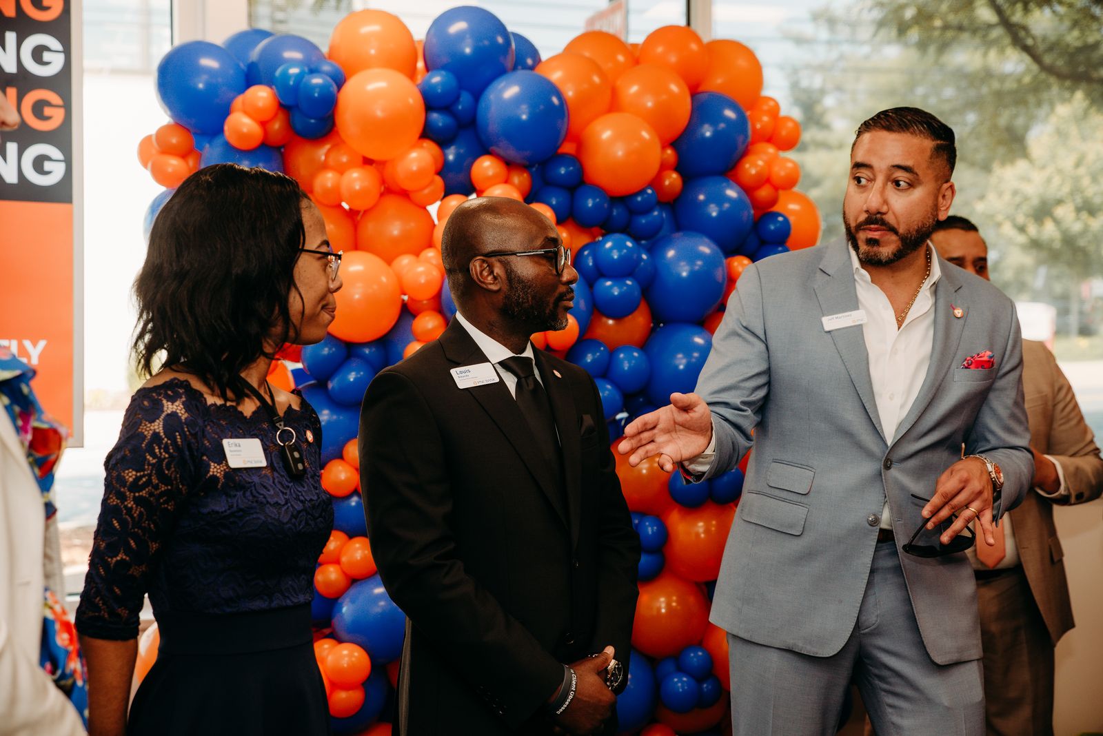 PNC Bank grand opening entry design in Maryland by Creative Motion Events