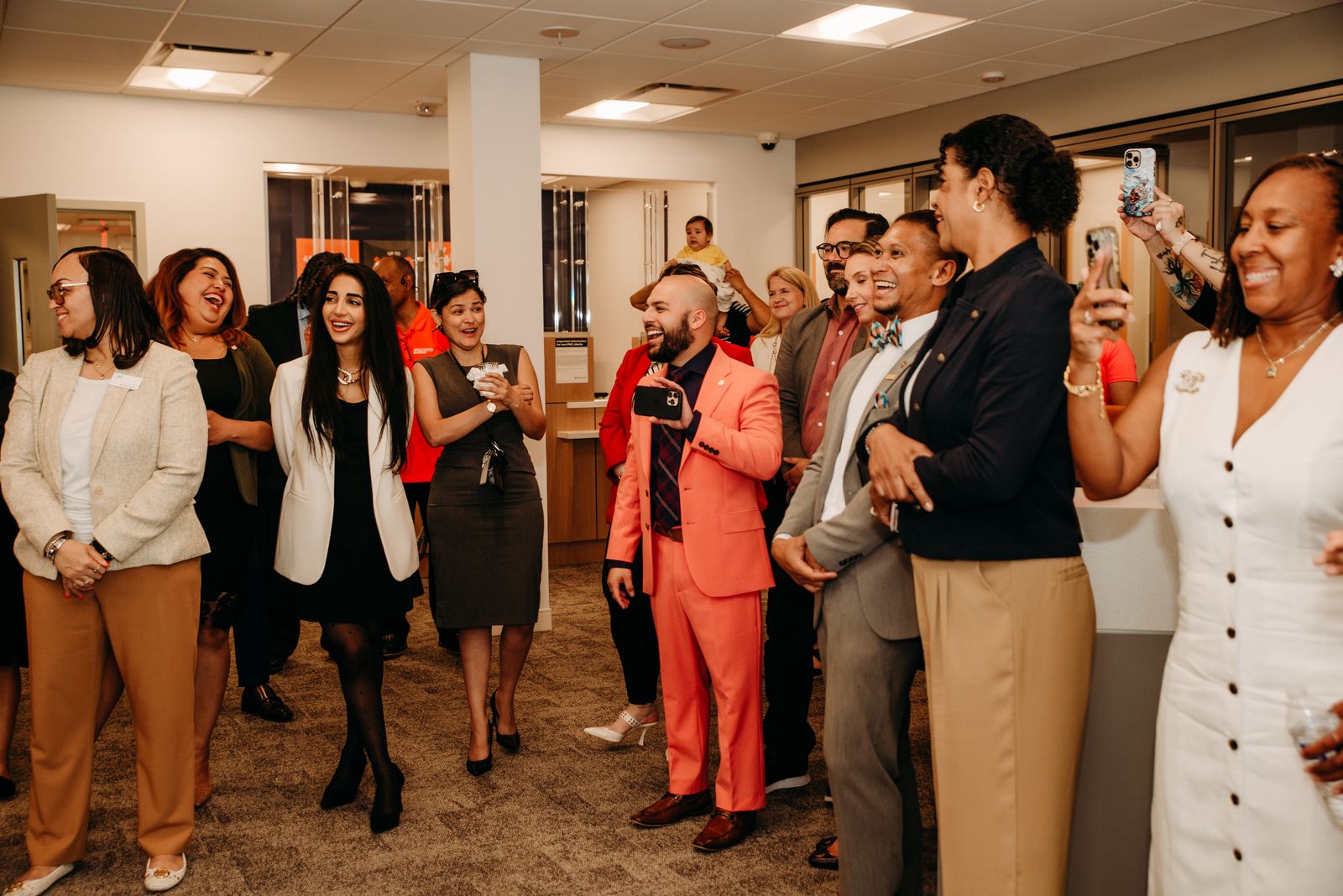 PNC Bank grand opening guest lounge in Maryland by Creative Motion Events