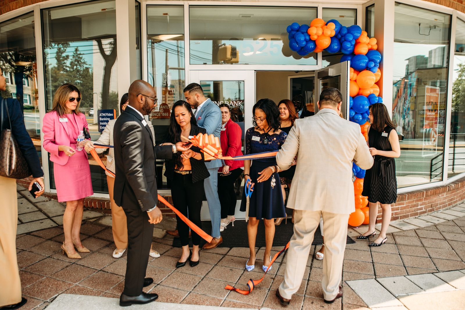 PNC Bank grand opening branch opening décor in Maryland by Creative Motion Events