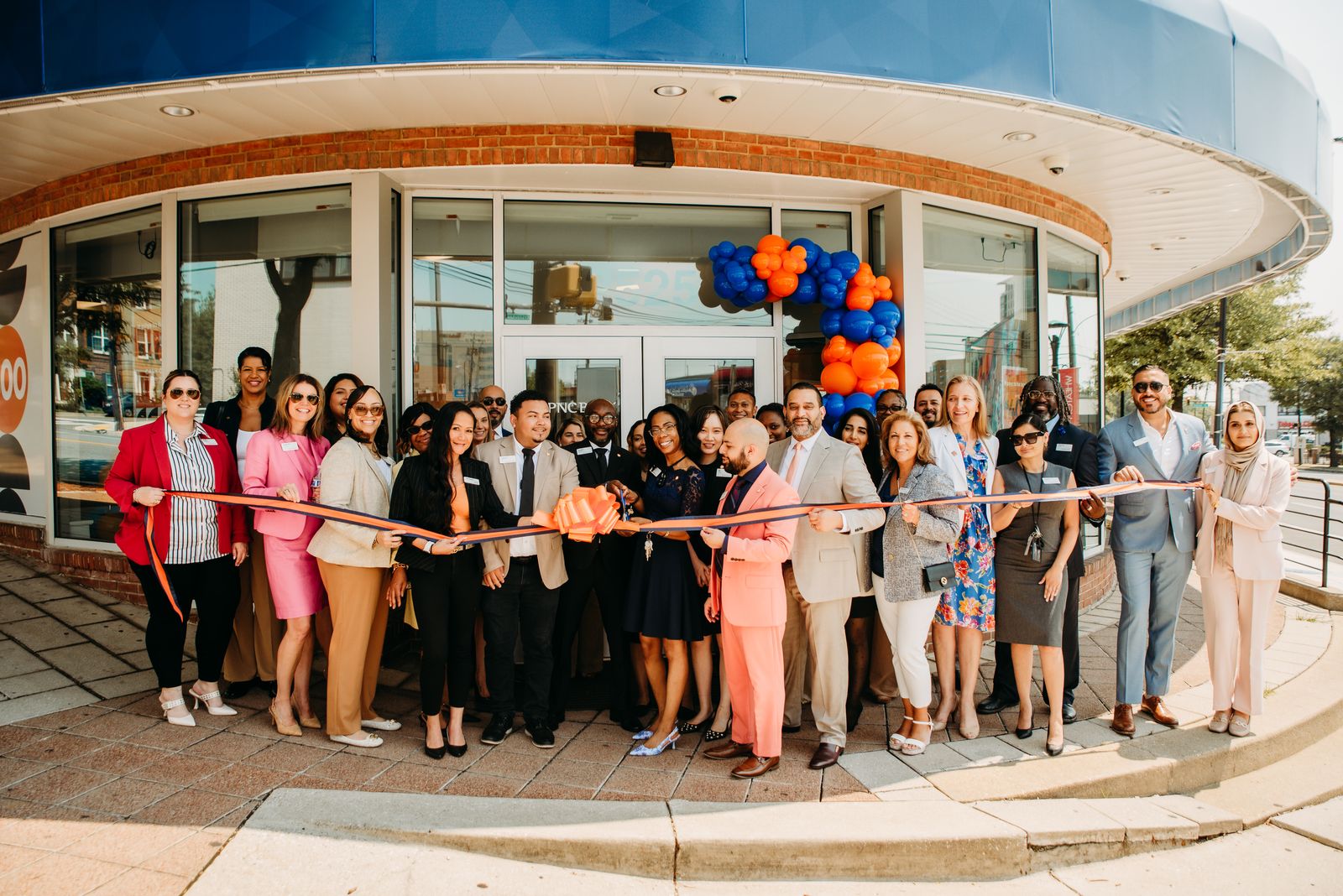 PNC Bank grand opening reception detail in Maryland by Creative Motion Events