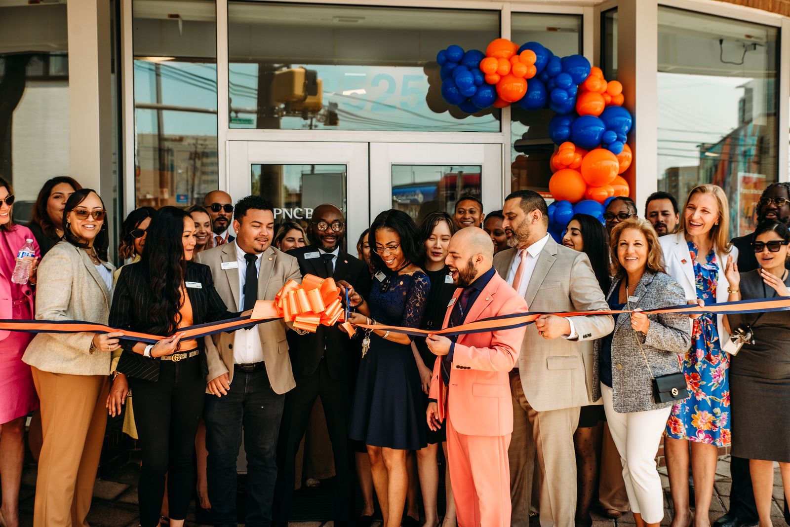 PNC Bank grand opening guest lounge in Maryland by Creative Motion Events