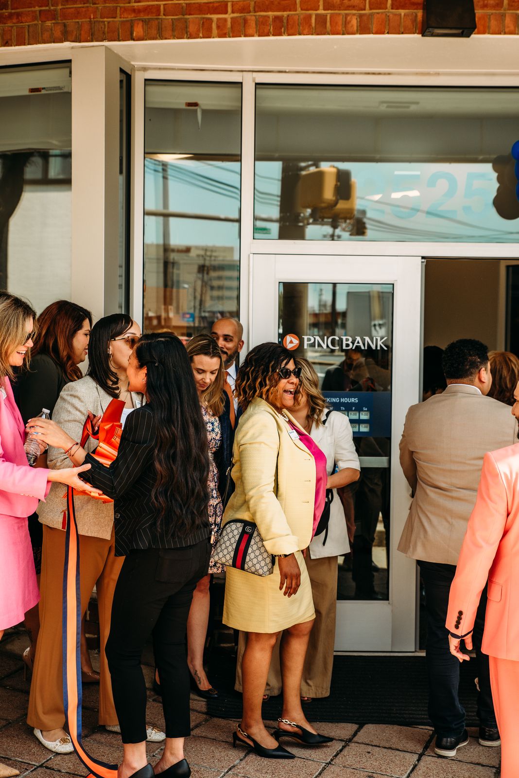 PNC Bank grand opening event design detail in Maryland by Creative Motion Events