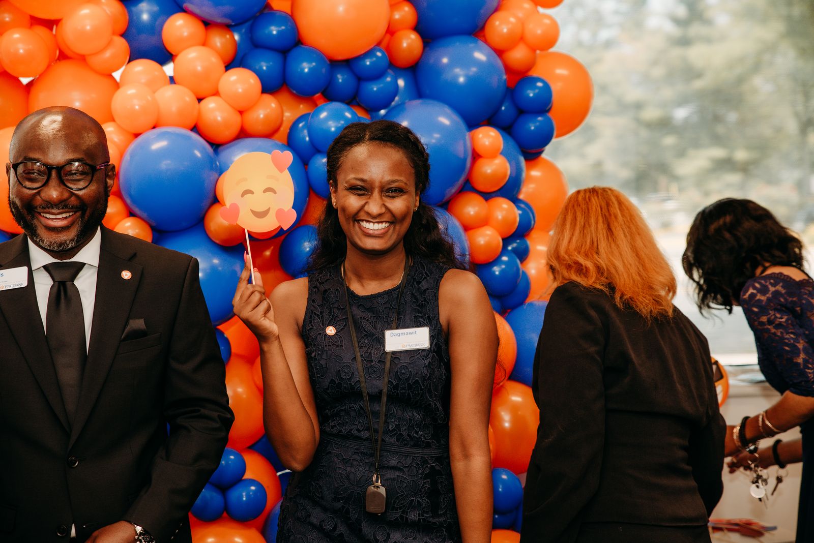 PNC Bank grand opening event design detail in Maryland by Creative Motion Events