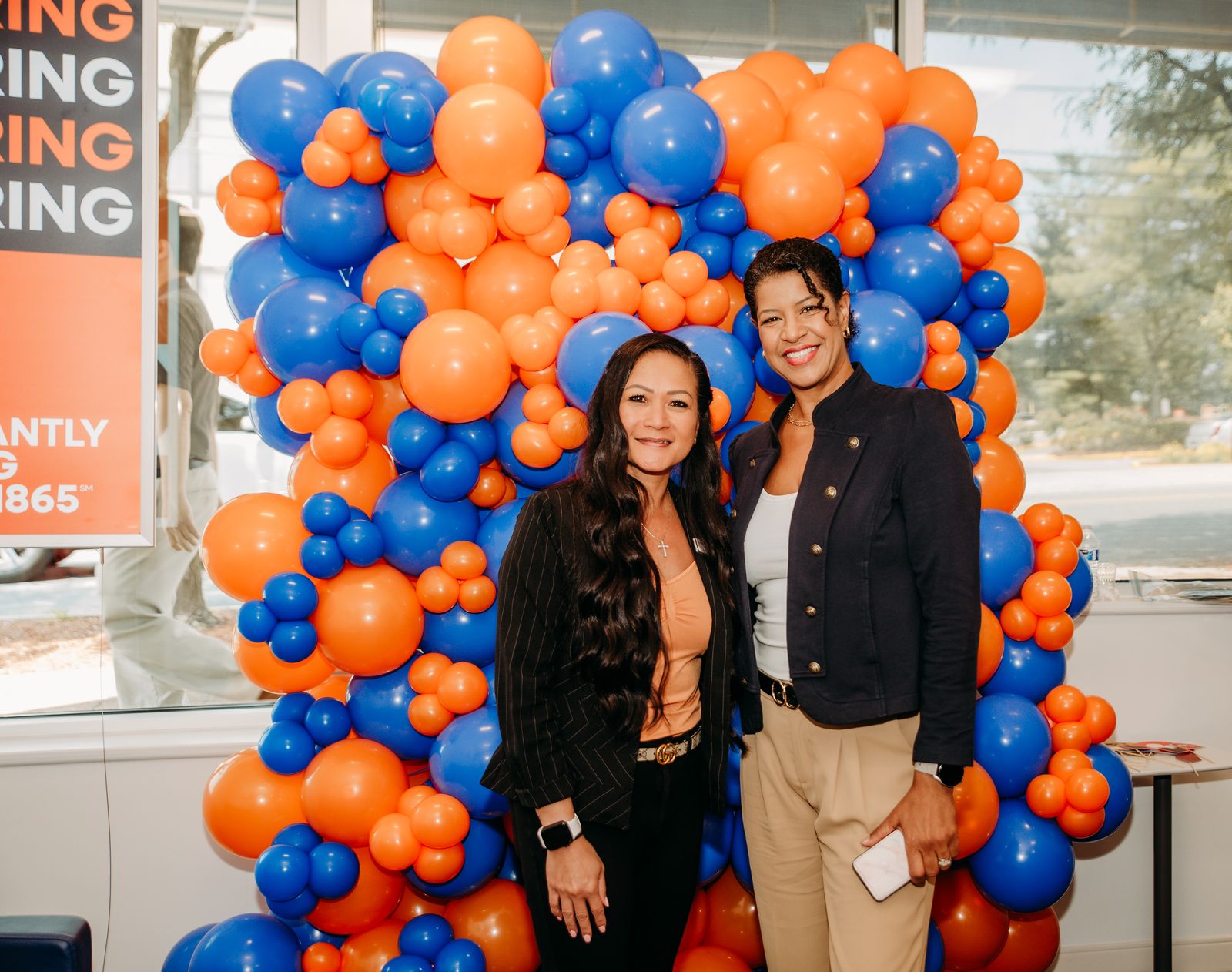 PNC Bank grand opening corporate décor in Maryland by Creative Motion Events