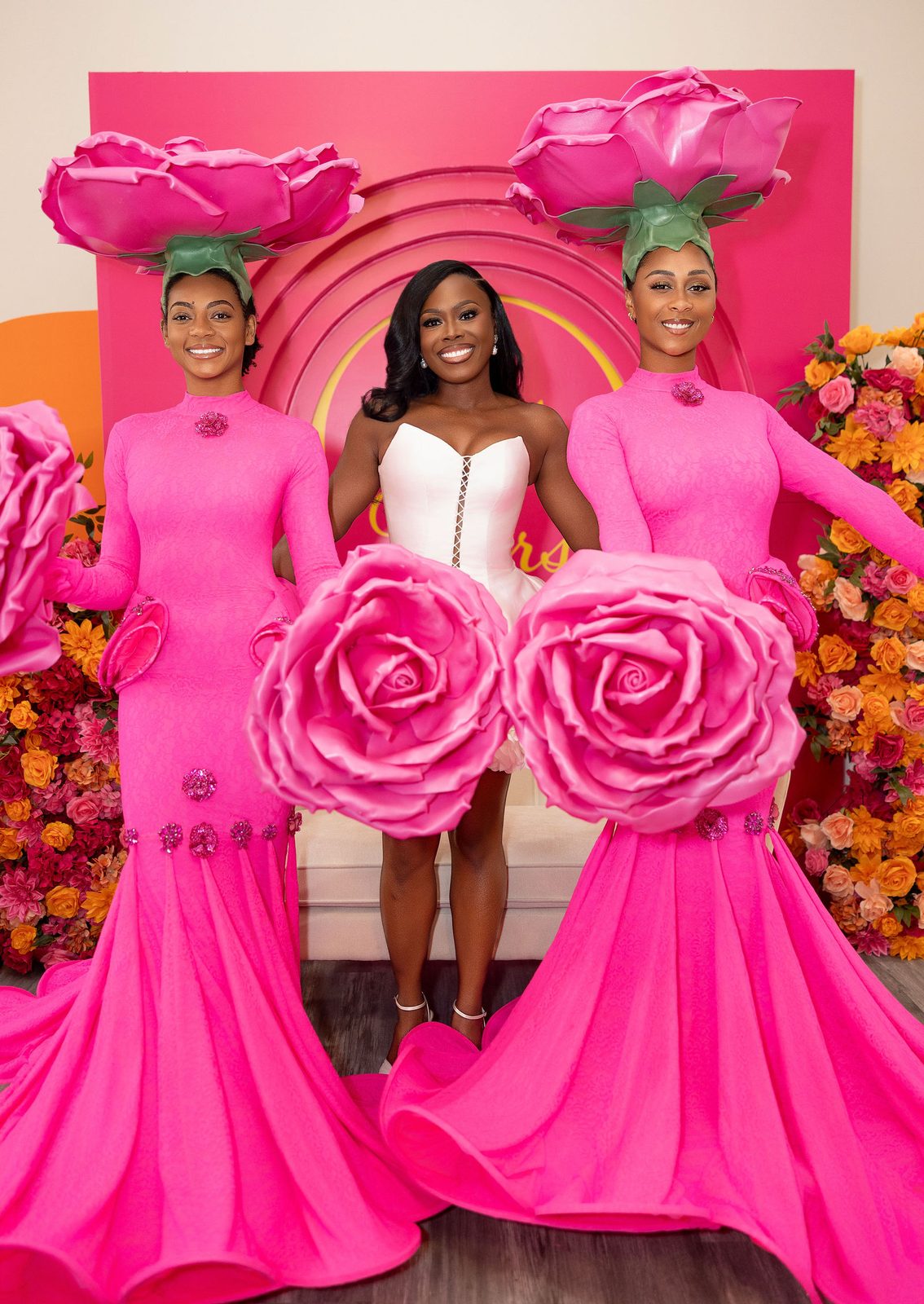 Luxury bridal shower guest table styling by Creative Motion Events in Maryland