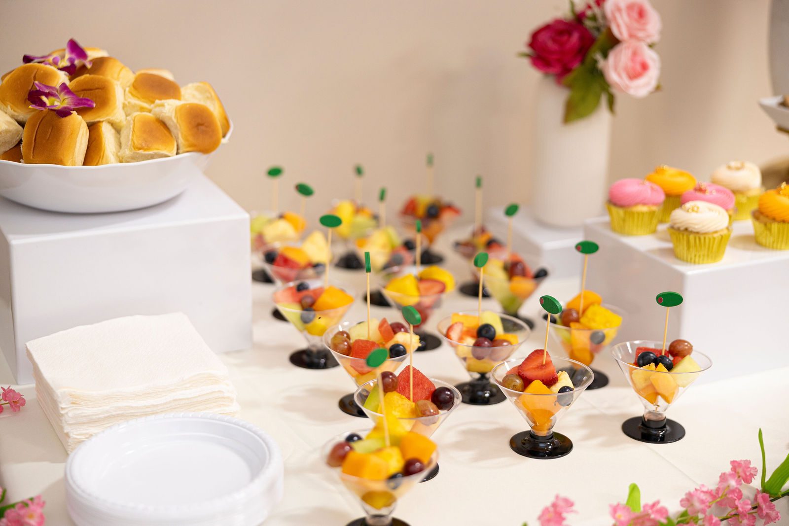 Luxury bridal shower celebration décor by Creative Motion Events in Maryland