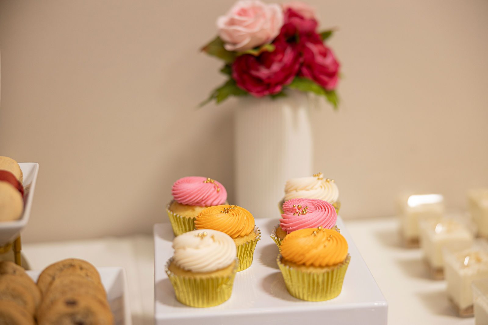 Luxury bridal shower tablescape and florals by Creative Motion Events in Maryland