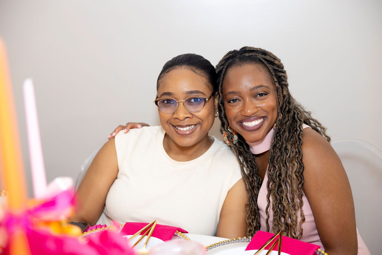 Luxury bridal shower tablescape and florals by Creative Motion Events in Maryland