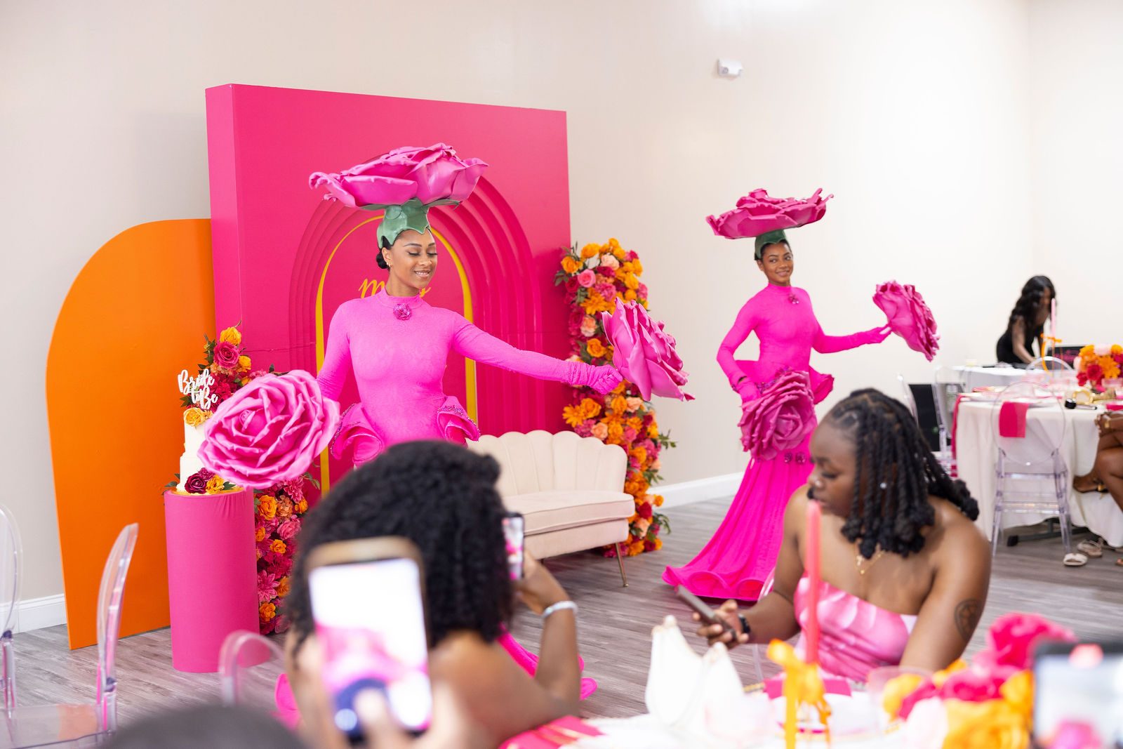 Luxury bridal shower celebration décor by Creative Motion Events in Maryland