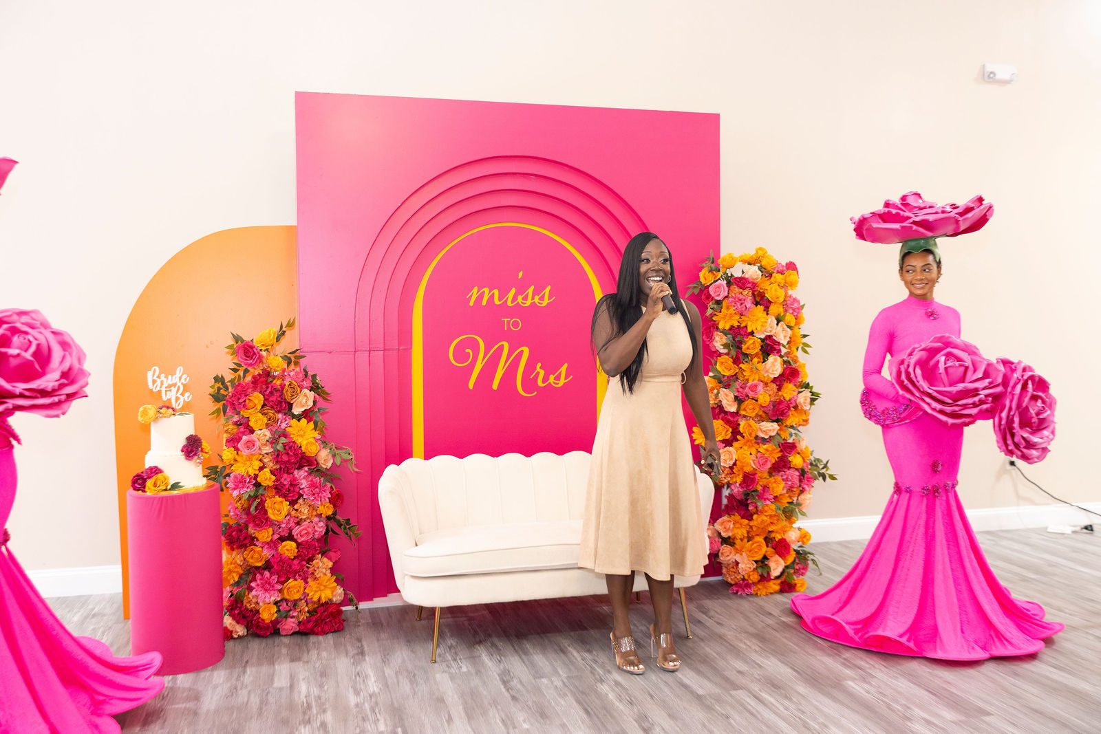 Luxury bridal shower celebration décor by Creative Motion Events in Maryland
