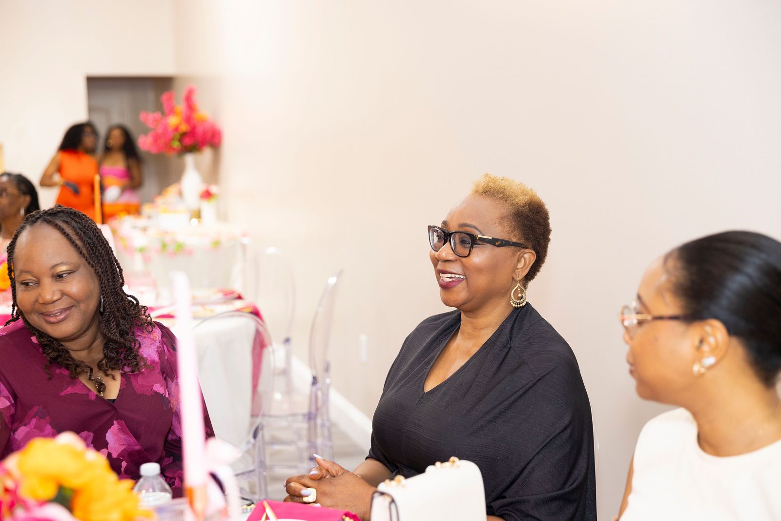 Luxury bridal shower centerpiece detail by Creative Motion Events in Maryland