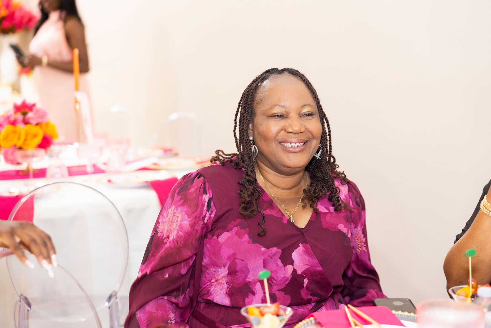 Luxury bridal shower tablescape and florals by Creative Motion Events in Maryland