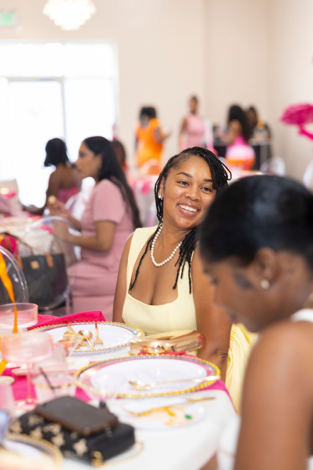 Luxury bridal shower celebration décor by Creative Motion Events in Maryland