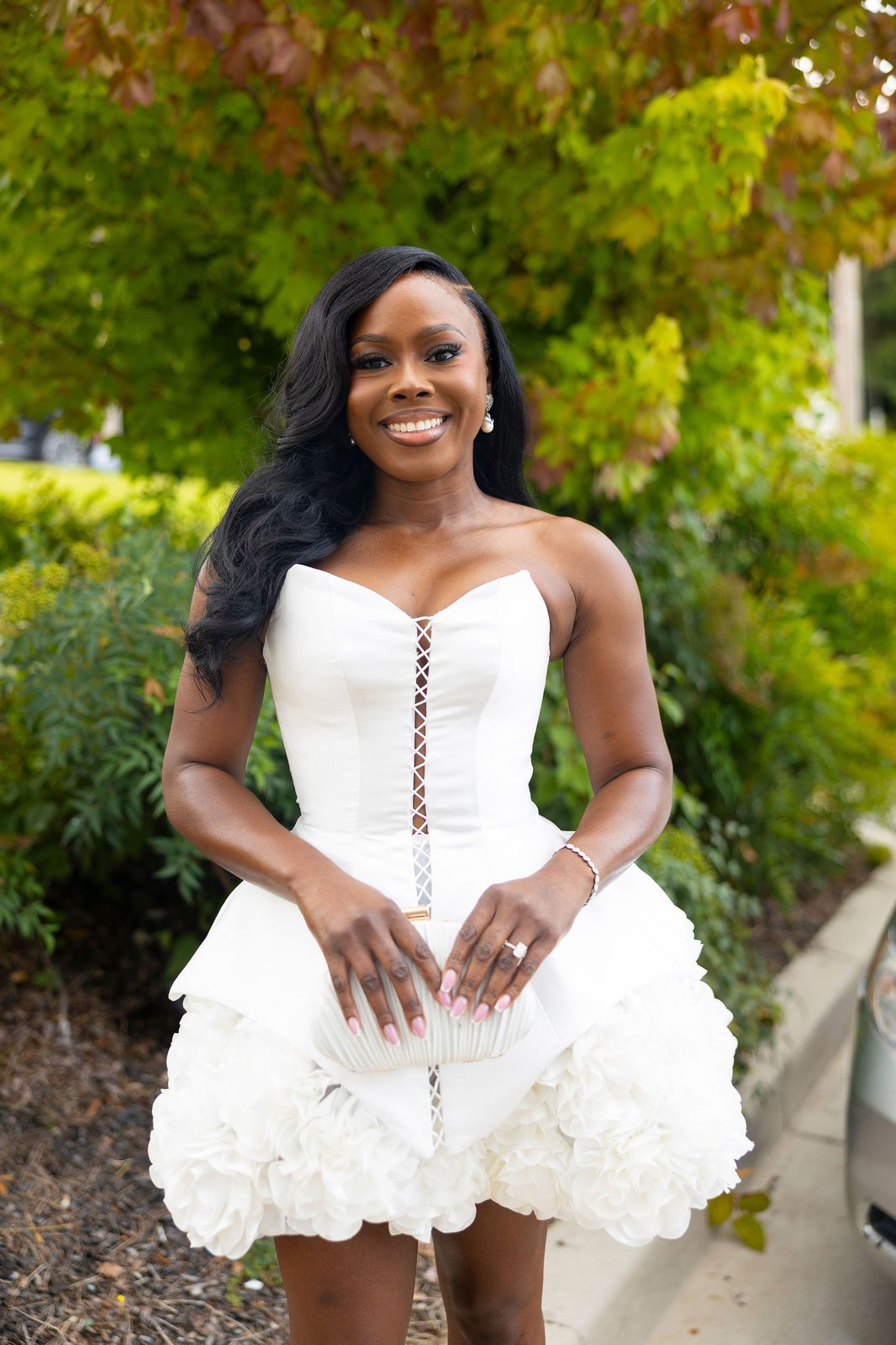 Luxury bridal shower balloon and floral accent by Creative Motion Events in Maryland