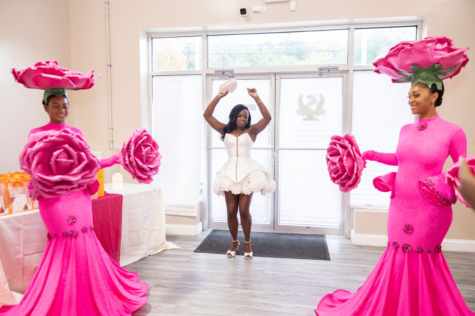 Luxury bridal shower Miss to Mrs backdrop by Creative Motion Events in Maryland