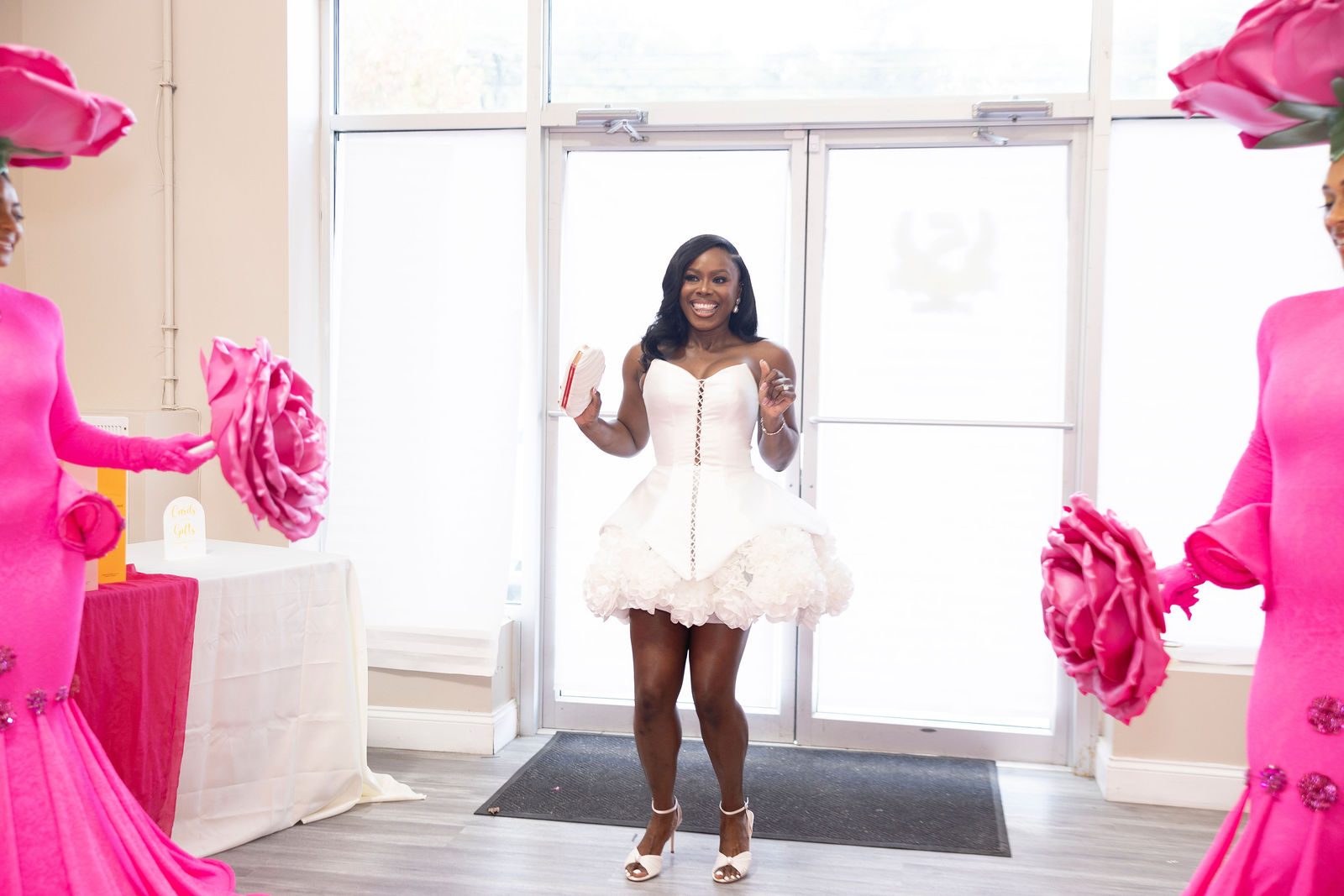 Luxury bridal shower guest table styling by Creative Motion Events in Maryland