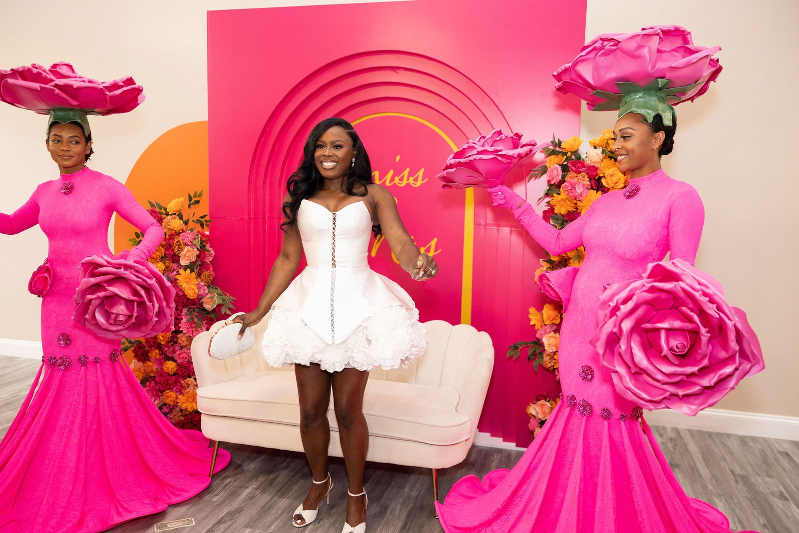 Luxury bridal shower guest table styling by Creative Motion Events in Maryland
