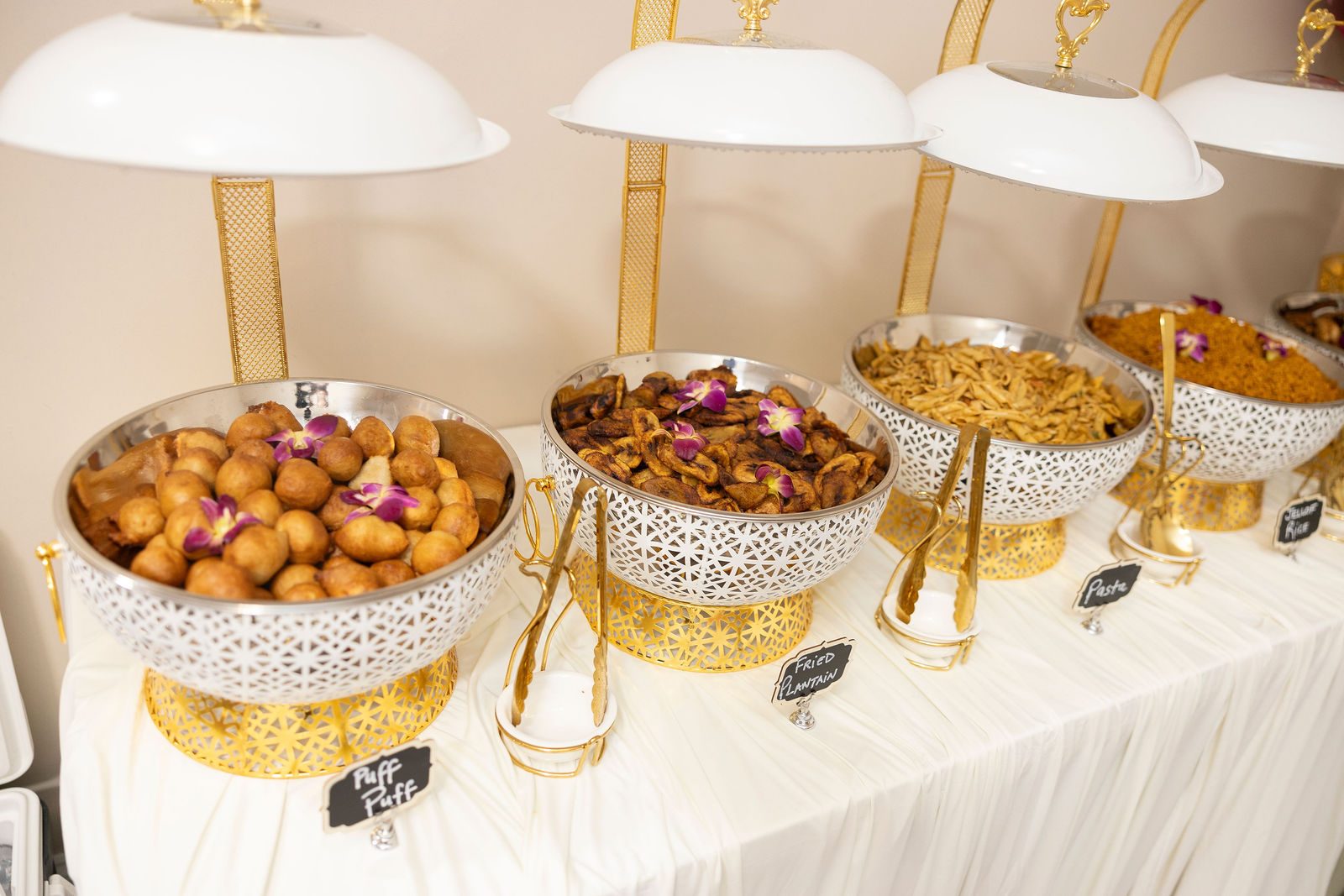Luxury bridal shower bridal shower reception by Creative Motion Events in Maryland