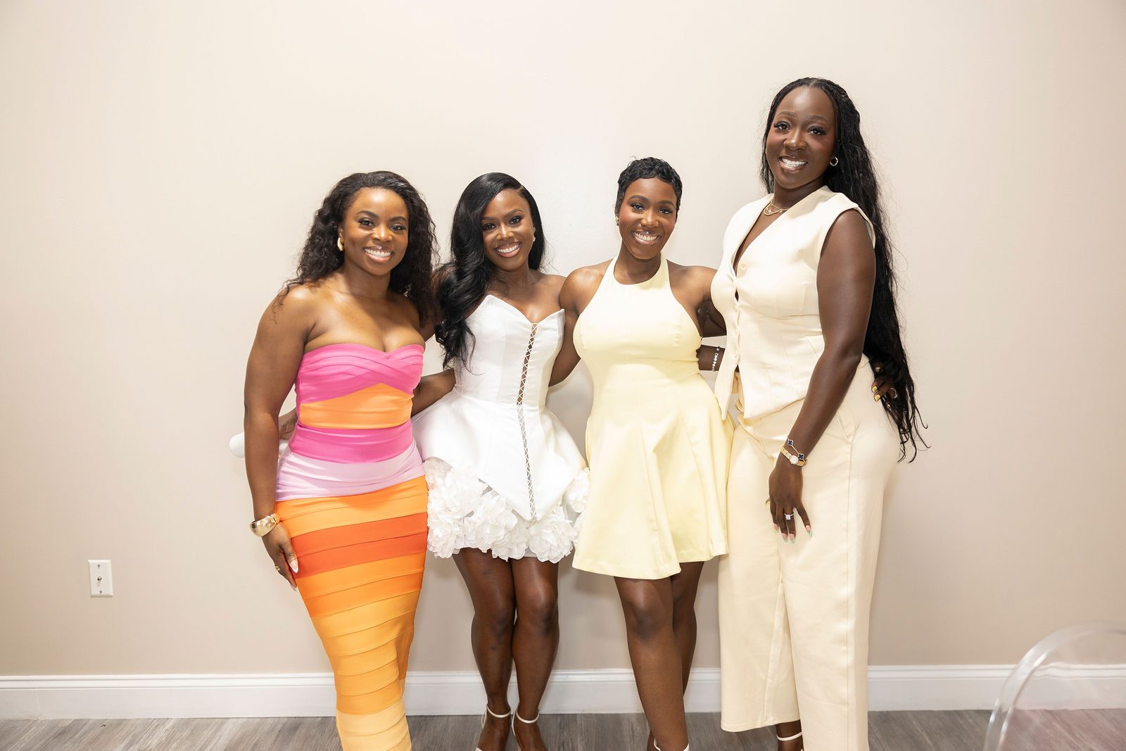 Luxury bridal shower guest table styling by Creative Motion Events in Maryland