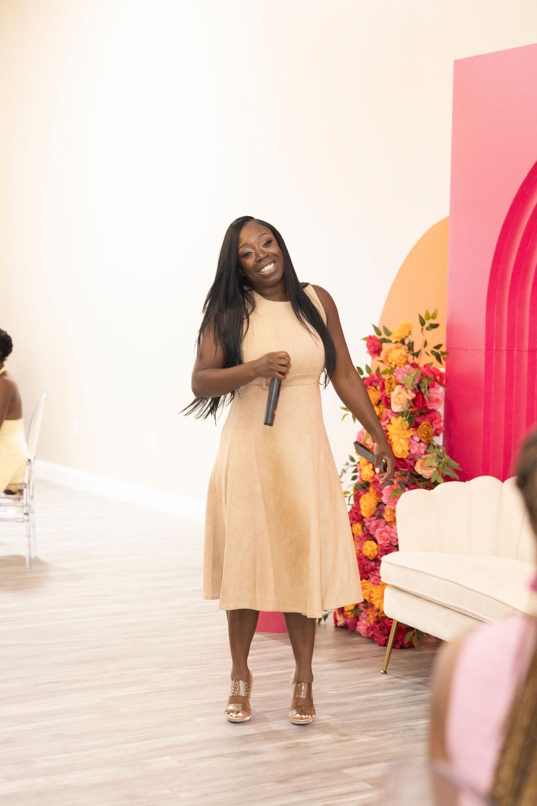 Luxury bridal shower guest table styling by Creative Motion Events in Maryland