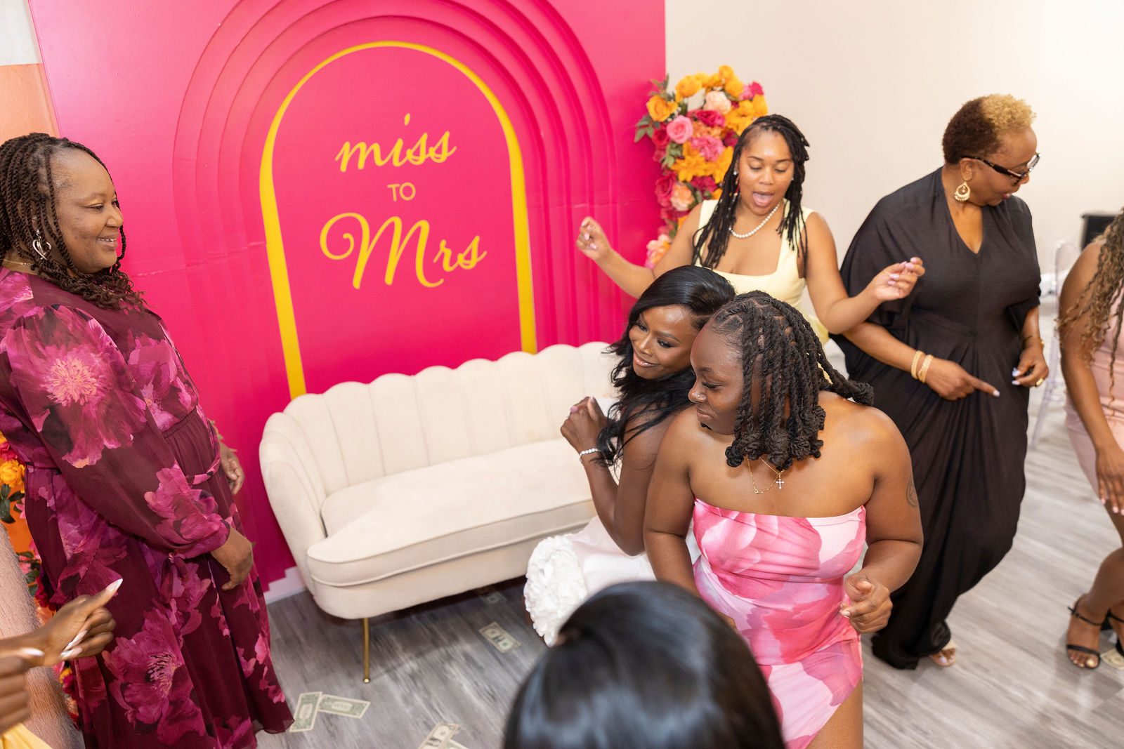 Luxury bridal shower celebration décor by Creative Motion Events in Maryland