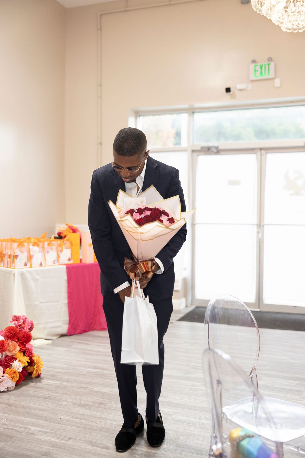 Luxury bridal shower party ambiance by Creative Motion Events in Maryland