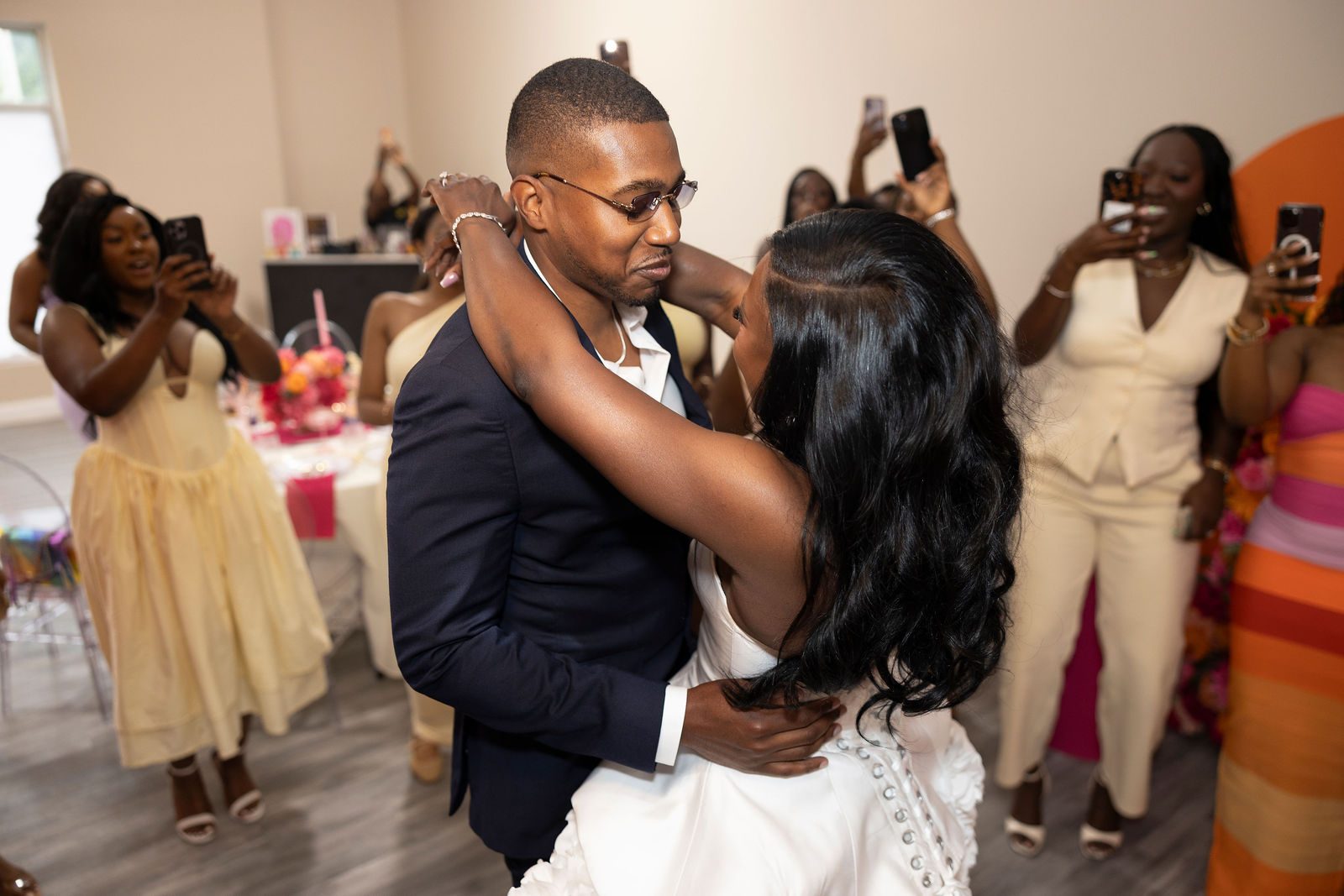 Luxury bridal shower Miss to Mrs backdrop by Creative Motion Events in Maryland